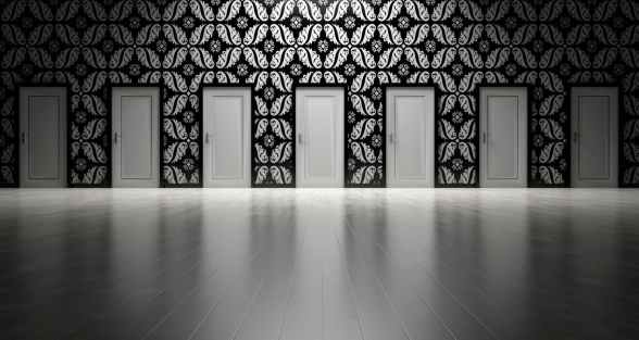 architecture black and white challenge chance